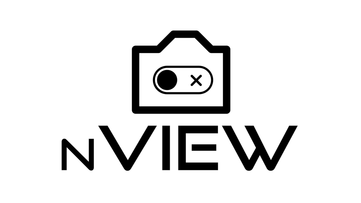 nView, with a camera as the logo