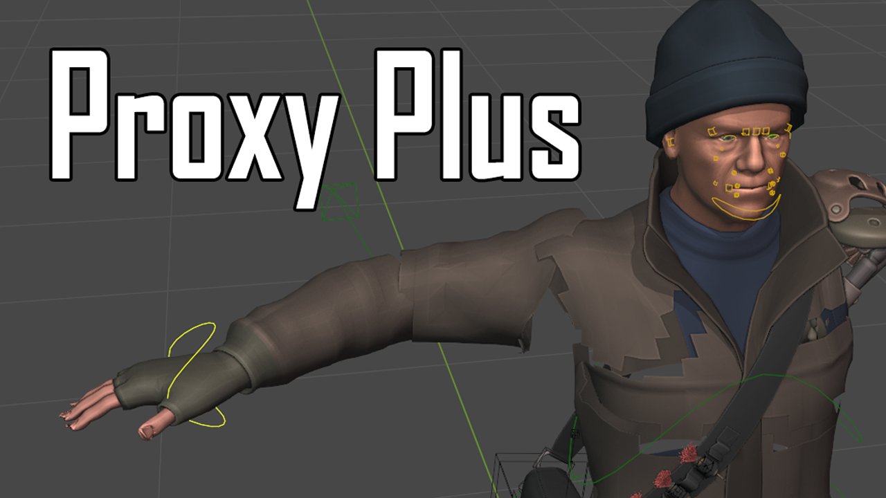 Proxy Plus, displaying a proxied character