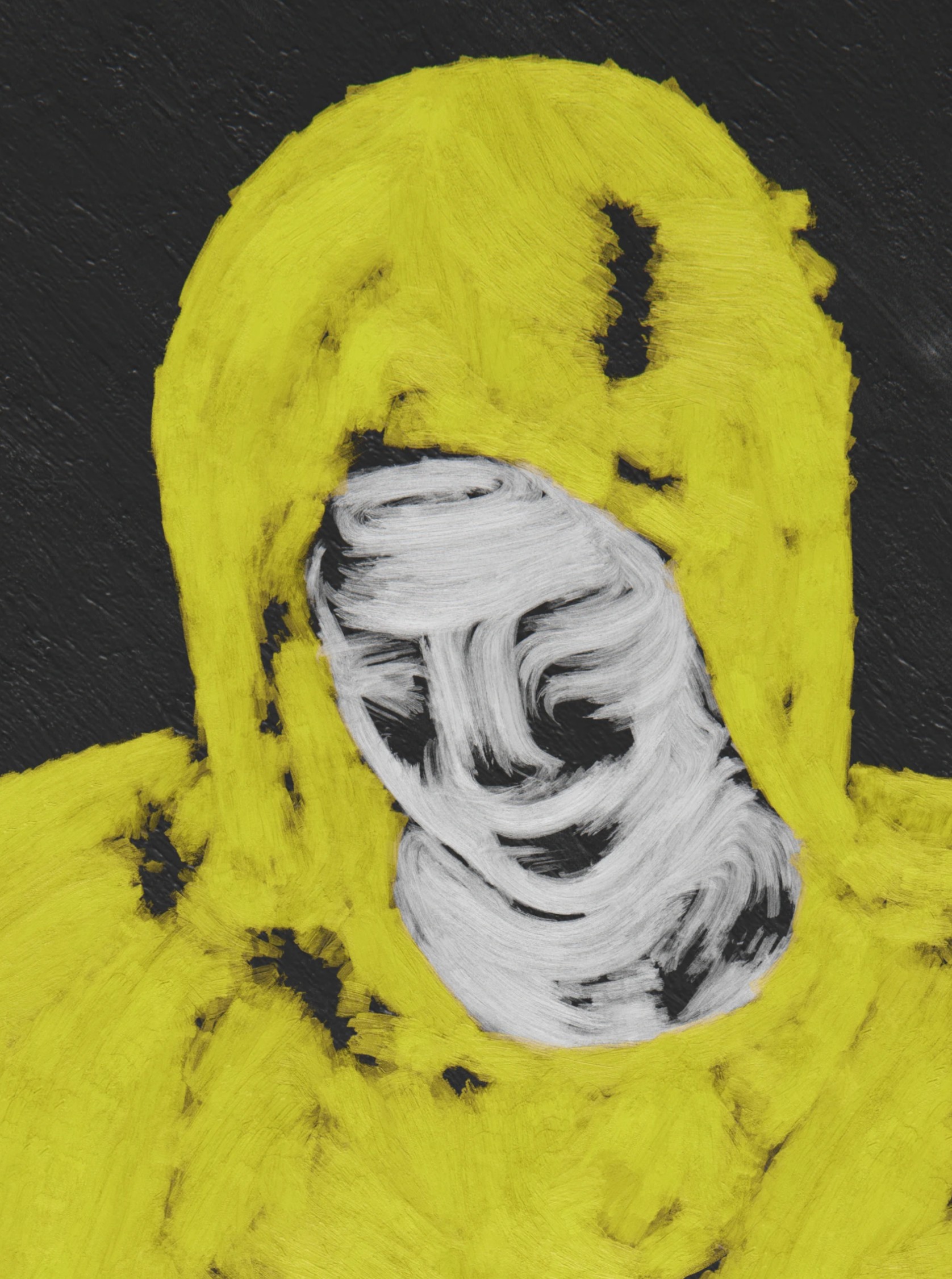 CG render of a painterly Mary