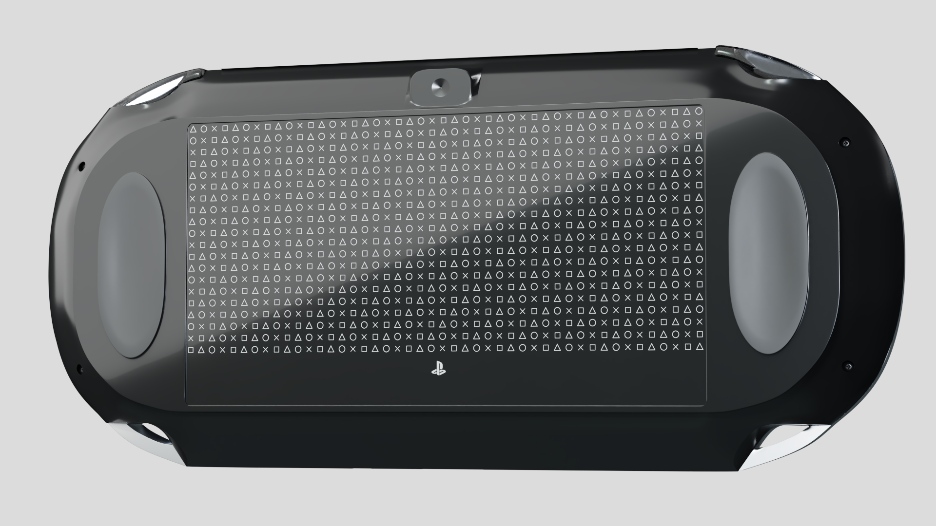 CG render of the Sony NGP concept, shown from the back